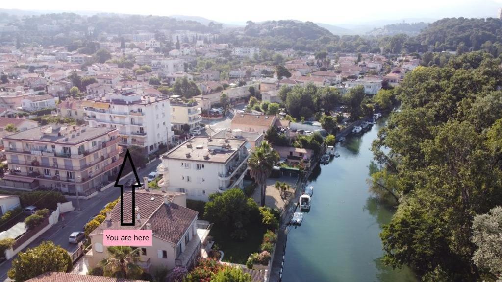 Charmant Studio Proche De Nice A 300M Des Plages Apartment Villeneuve-Loubet Bagian luar foto